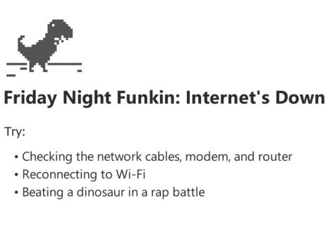 Friday Night Funkin Internet's Down Mod