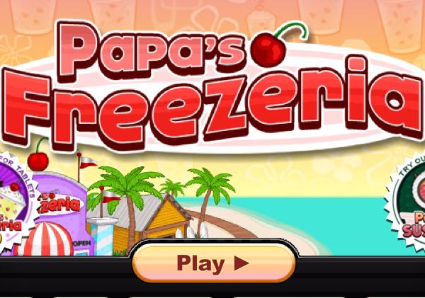 Papa's Freezeria - Play Papa's Freezeria at Friv EZ