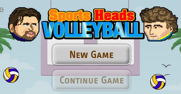 Sports Heads Volleyball